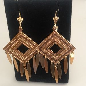 Gorgeous Gold Statement  Earrings